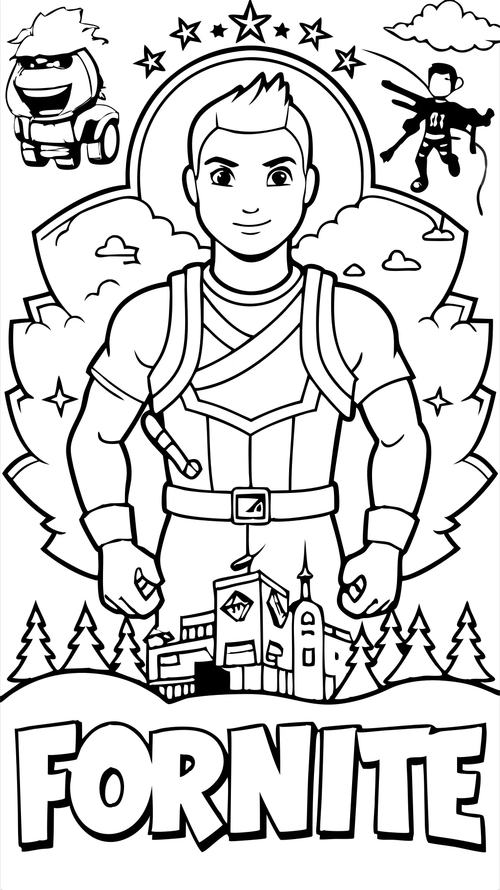 fortnite coloring pages printable